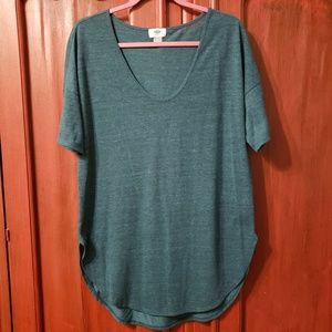 Teal tunic